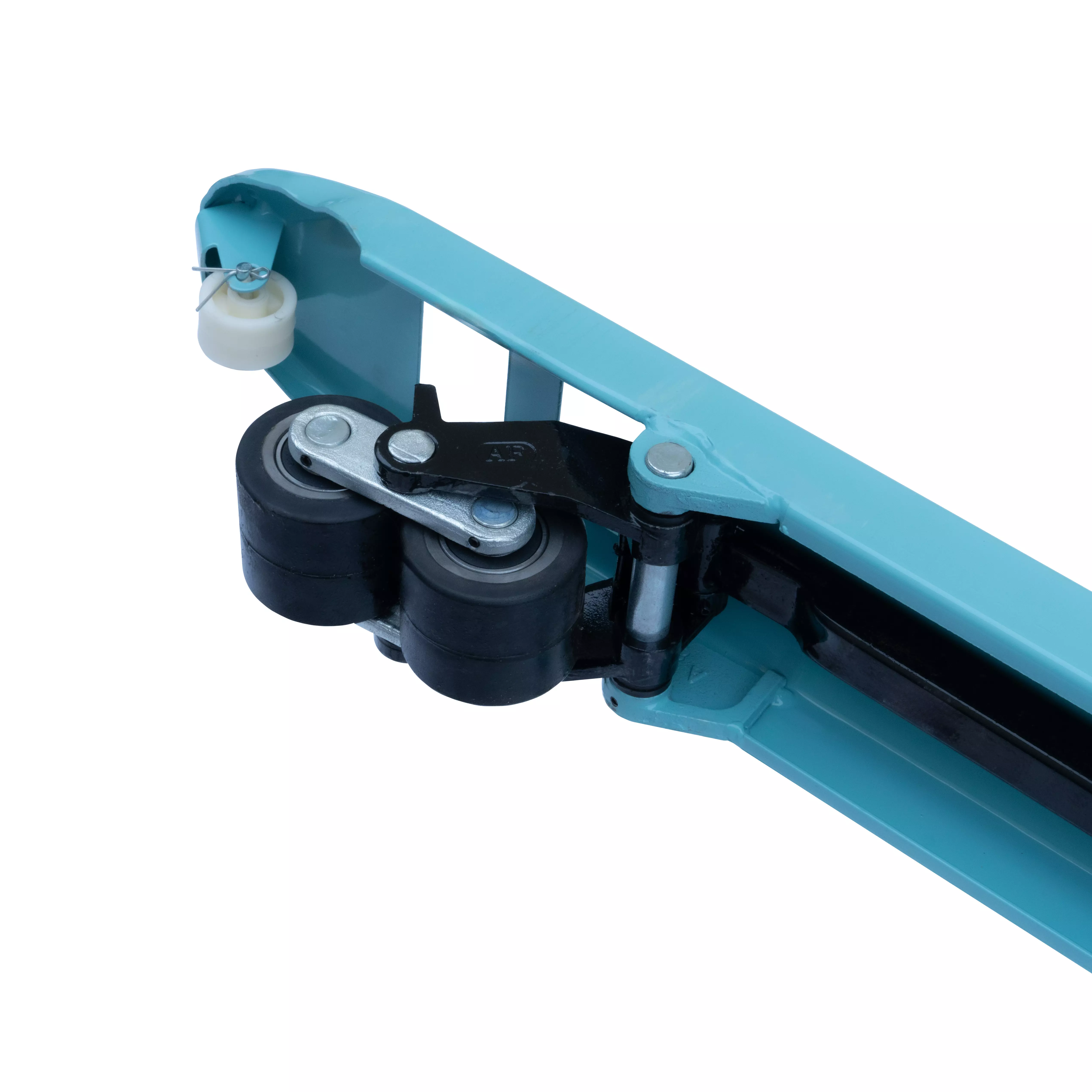 Тележка гидравлическая DF 25, г/п 2500 кг, вилы 1150х550 мм, резиновые колеса 180 мм