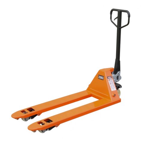 Тележка гидравлическая AC 25, г/п 2500 кг, вилы 1150x550 мм, нейлоновые колеса 180 мм